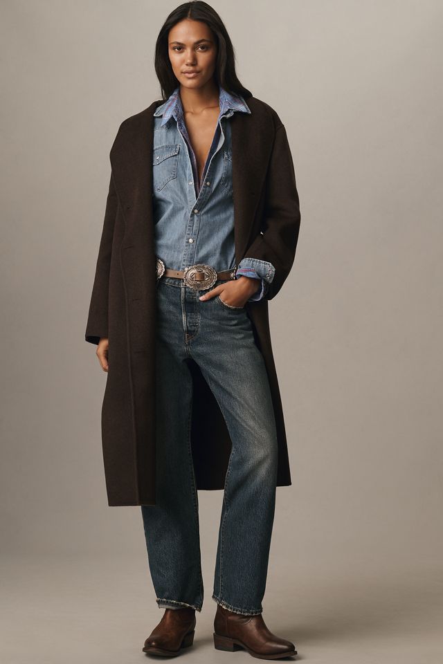 Alex Mill Sophia Long Wool Blend Coat #3