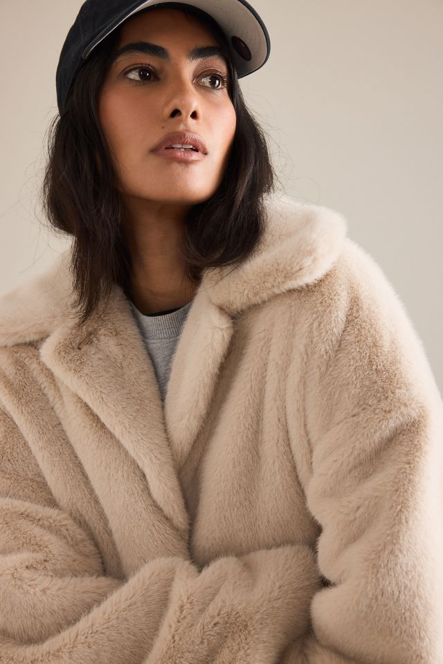 By Anthropologie Giacca in Pelliccia Ecologica #3