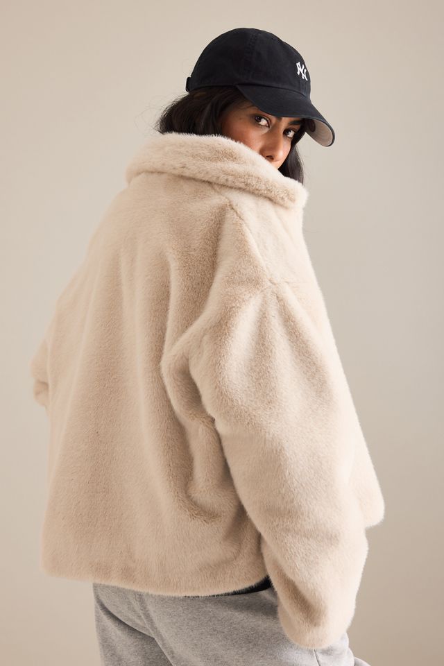 By Anthropologie Giacca in Pelliccia Ecologica #1