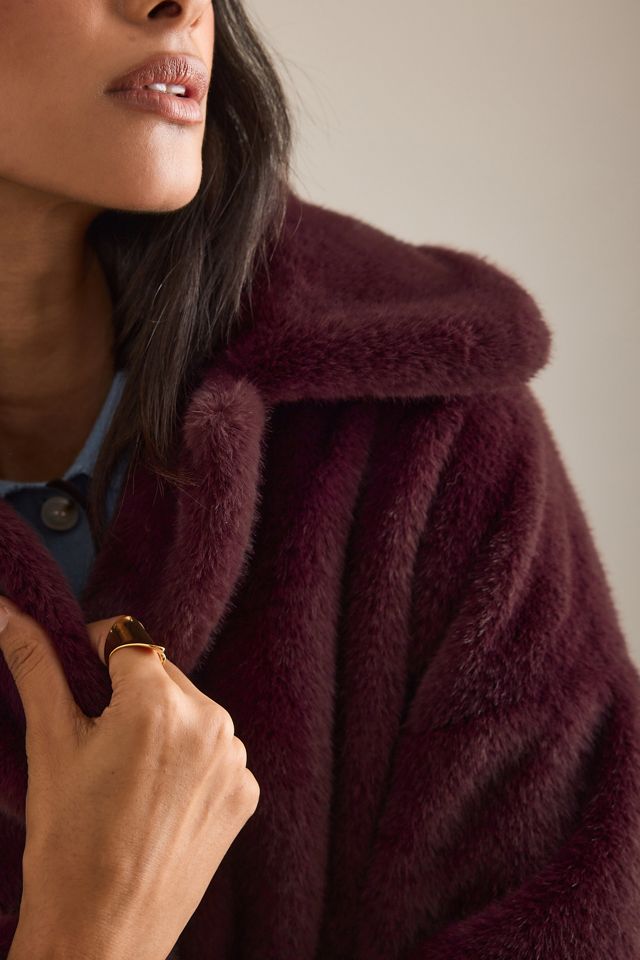 By Anthropologie Faux-Fur Jacket #5
