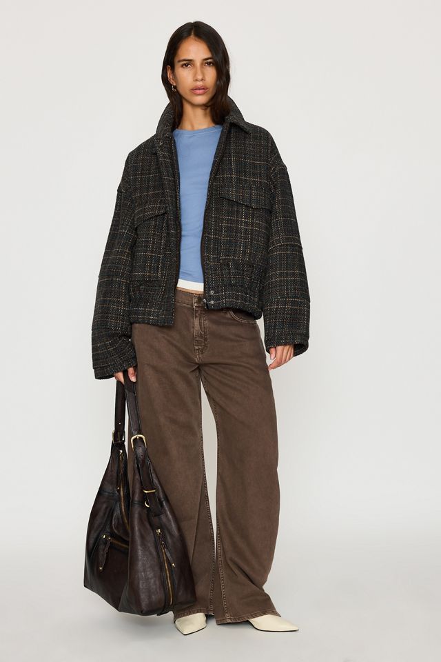 Giacca Bomber in Bouclé Testurizzato By Anthropologie #1