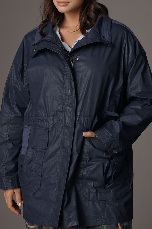 Pilcro Waxed Cotton Utility Jacket #6