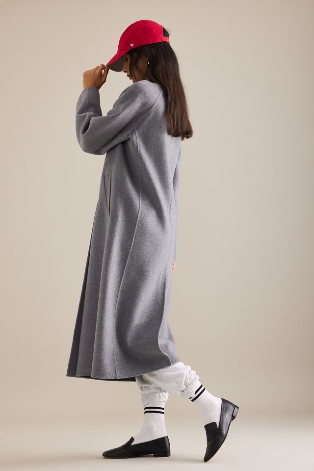 By Anthropologie Double-Faced Wool Blend Coat #7