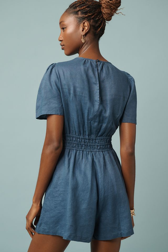 The Somerset Romper: Linen Edition #1