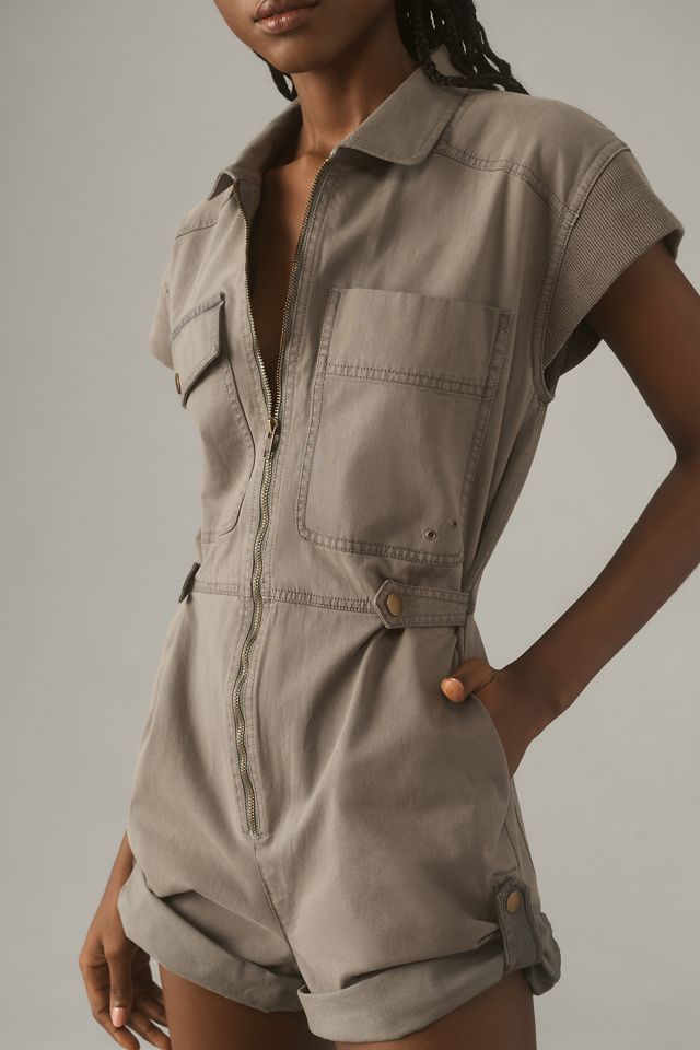 Pilcro Sleeveless Utility Romper #2