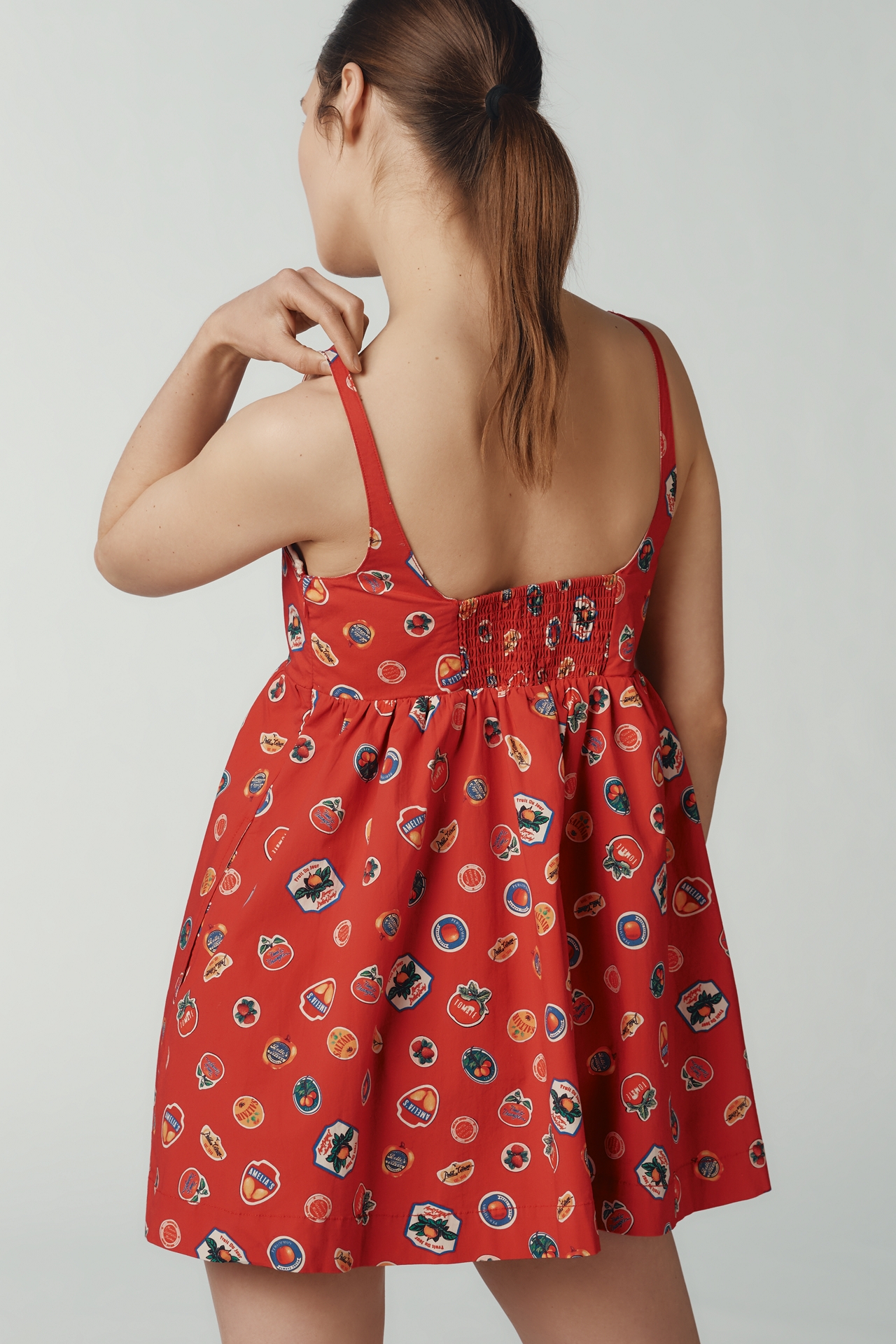 Maeve Sleeveless Layered Babydoll Romper