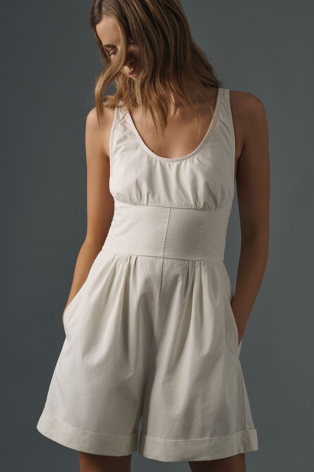 Maeve Sleeveless Scoop-Neck Romper #2