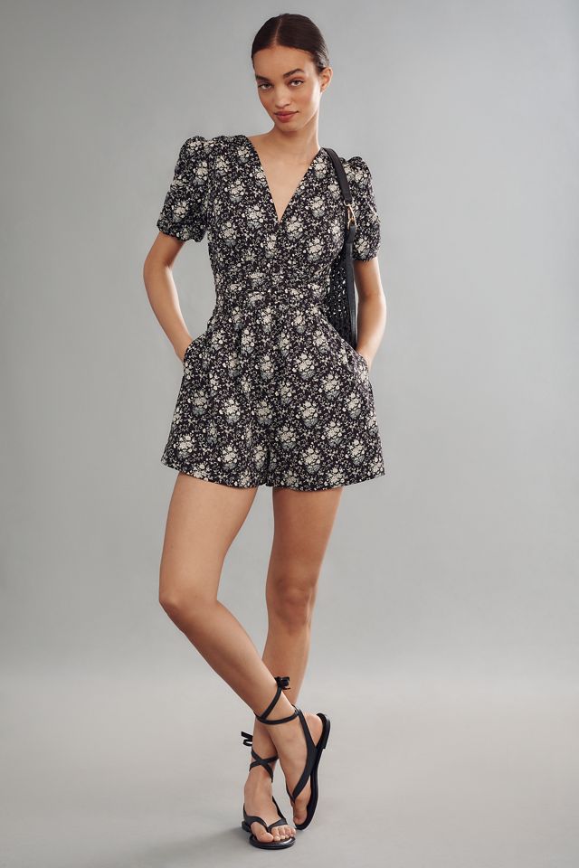 The Katerina Button-Front Romper #2