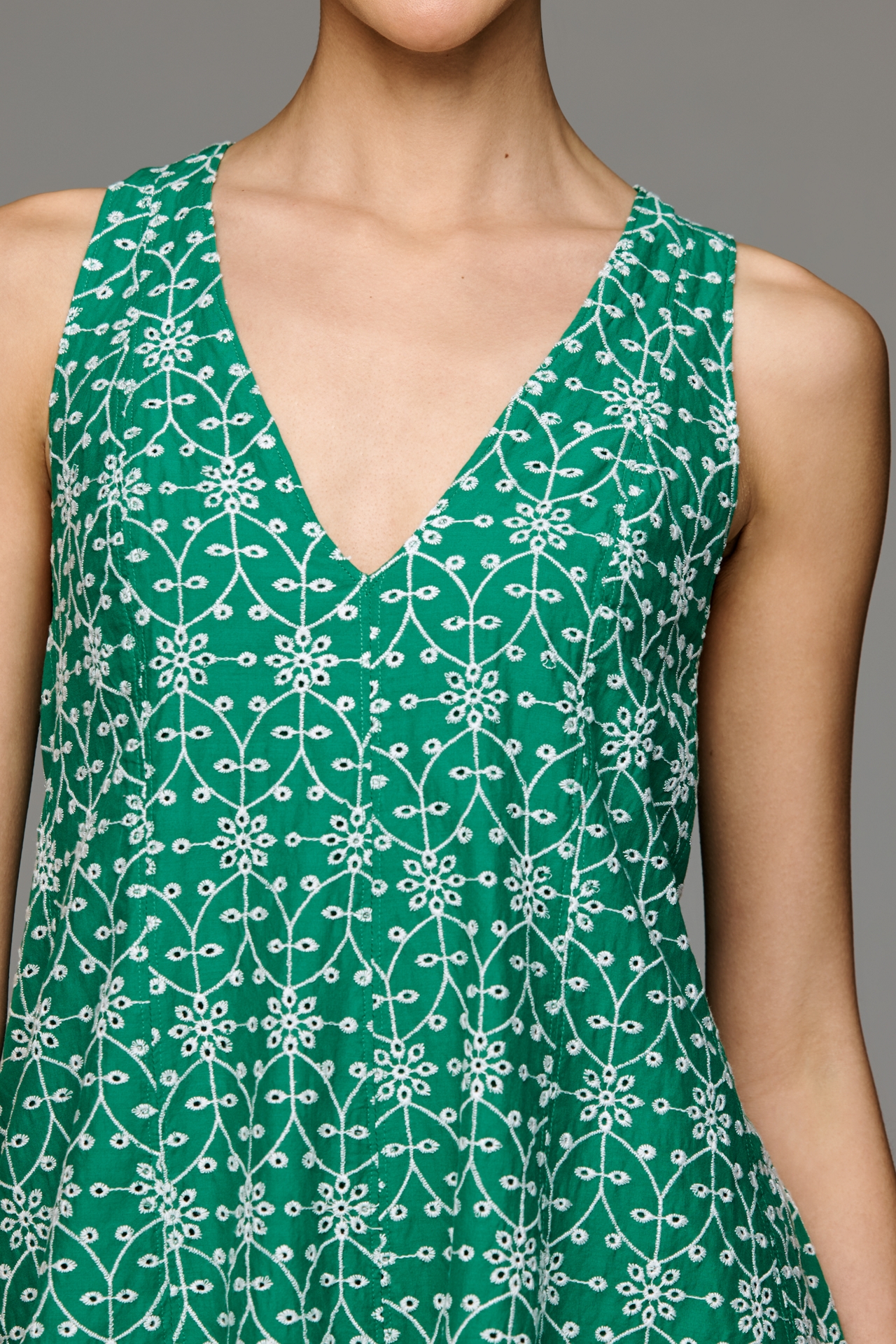 Maeve Eyelet Swing Romper