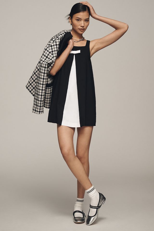 Maeve Sleeveless Square-Neck Shift Romper #2