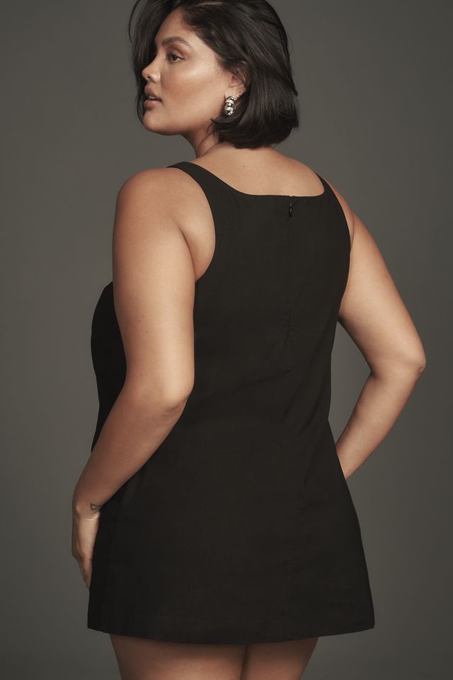 Maeve Sleeveless Square-Neck Shift Romper #5