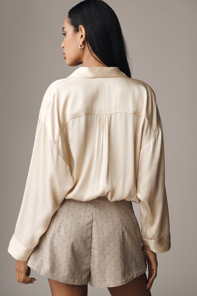 Tutina satin a due pezzi manica lunga Maeve #1