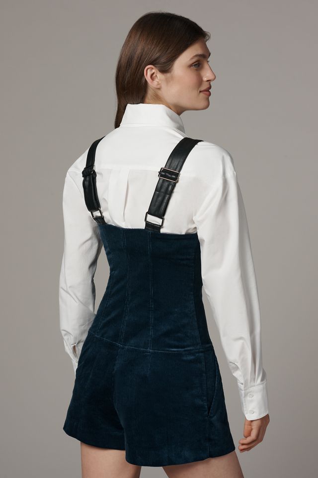 Maeve Long-Sleeve Suspender Twofer Romper #2