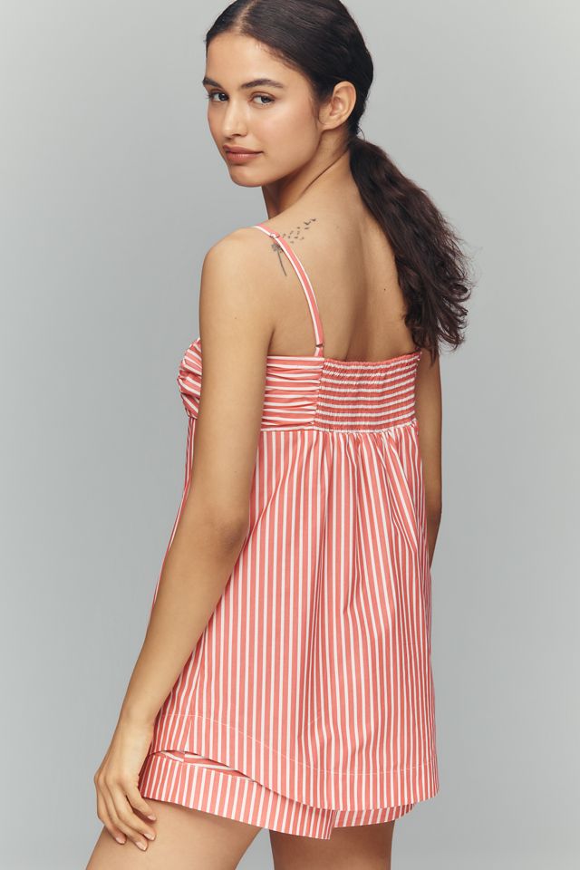 Maeve 100% Cotton Ruched Romper #2