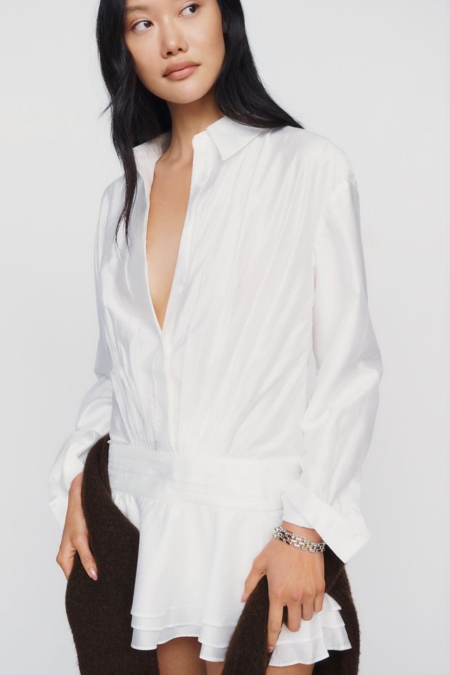 English Factory Ruffled Micro Romper #1