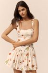 Avec Les Filles Ruffled Drop-Waist Romper