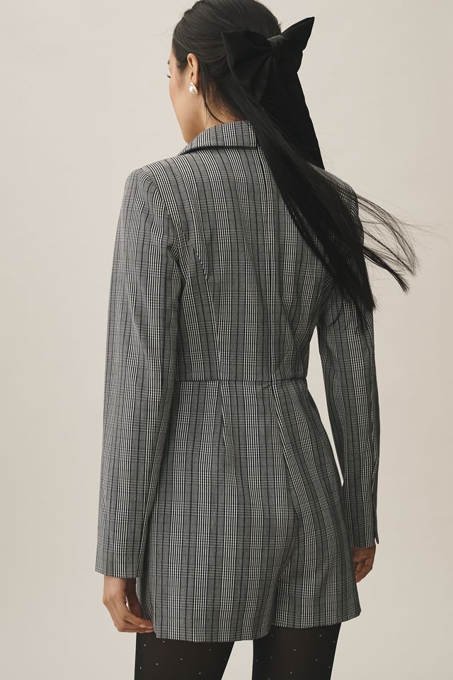 Hutch V-Ausschnitt Blazer Playsuit #1