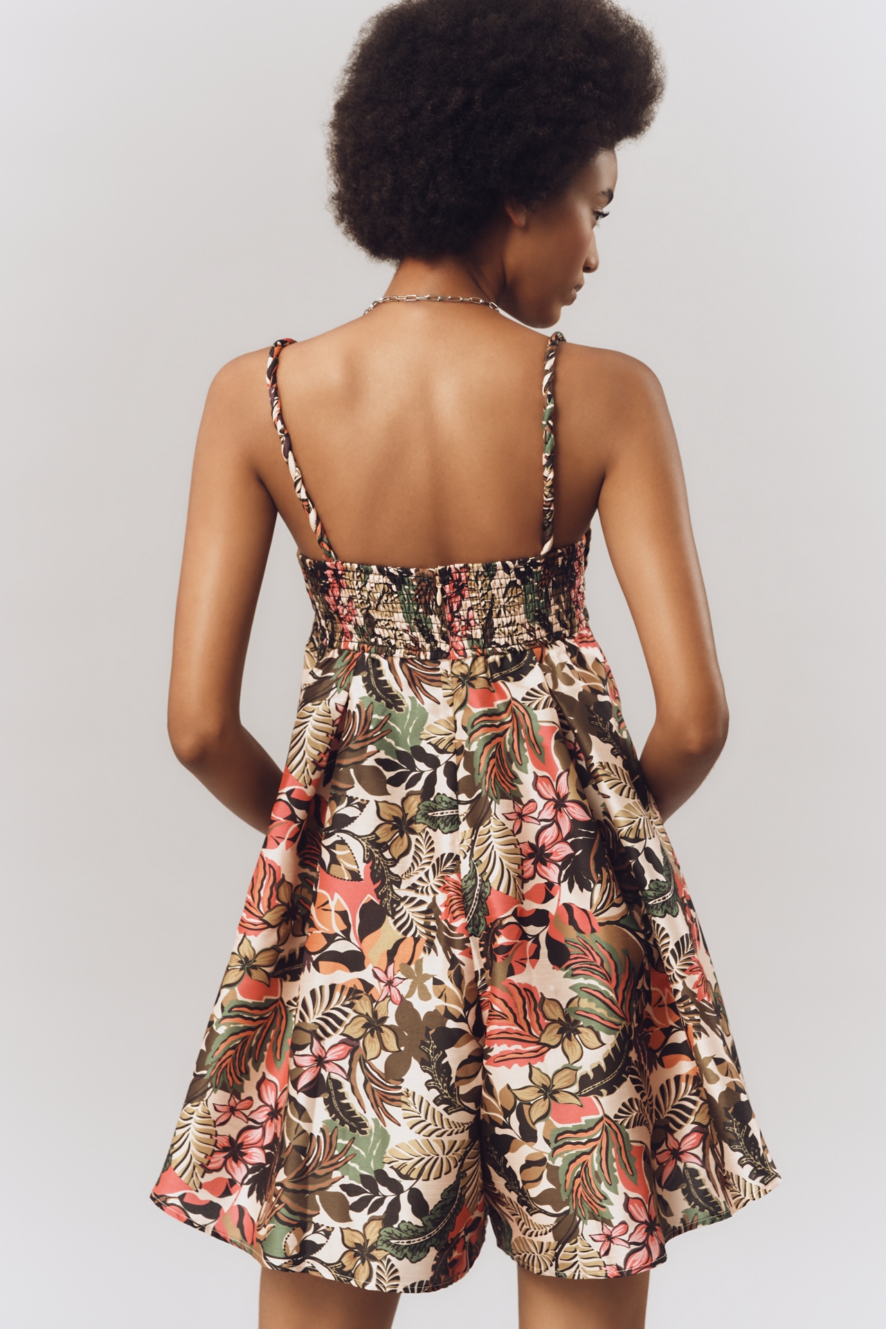 Hutch Bustier Printed Romper
