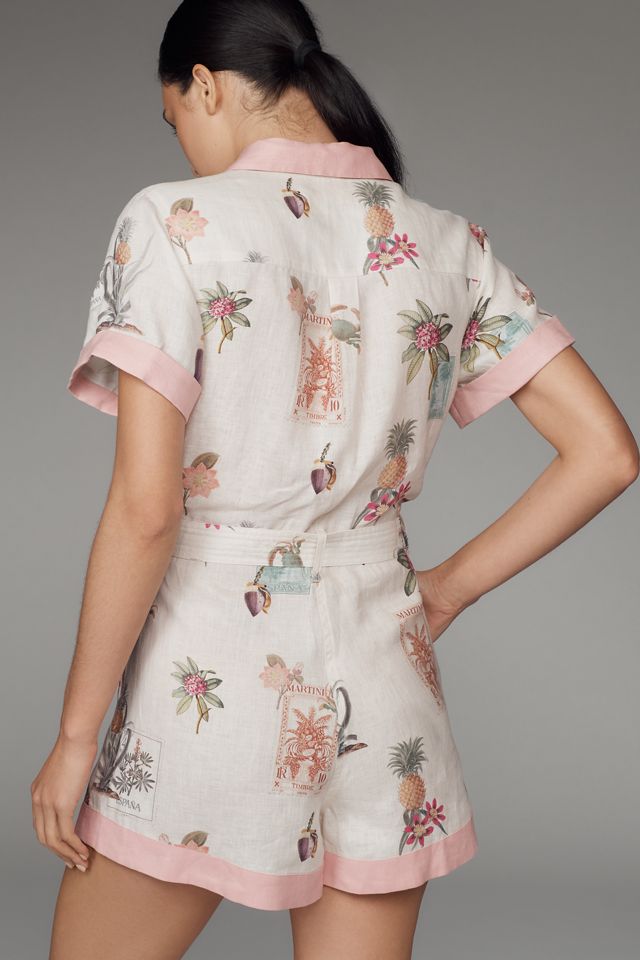 KIVARI Lyra Linen Cotton Romper #1