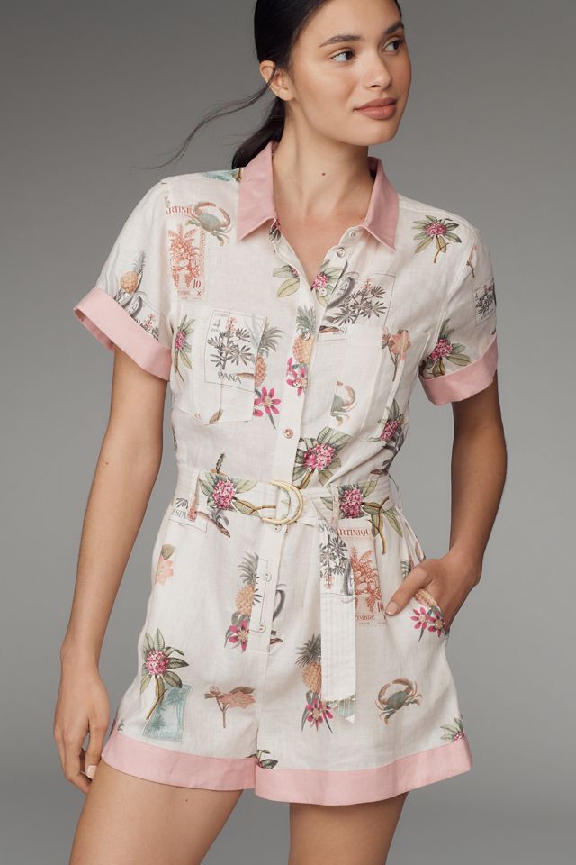KIVARI Lyra Linen Cotton Romper #2