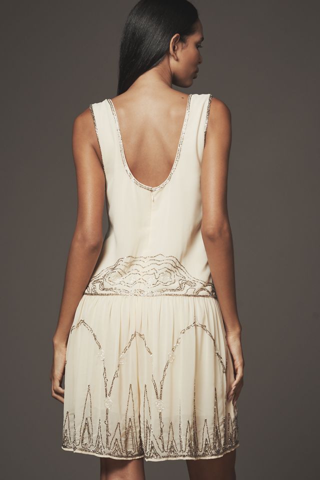 By Anthropologie Sleeveless Embellished Romper #2