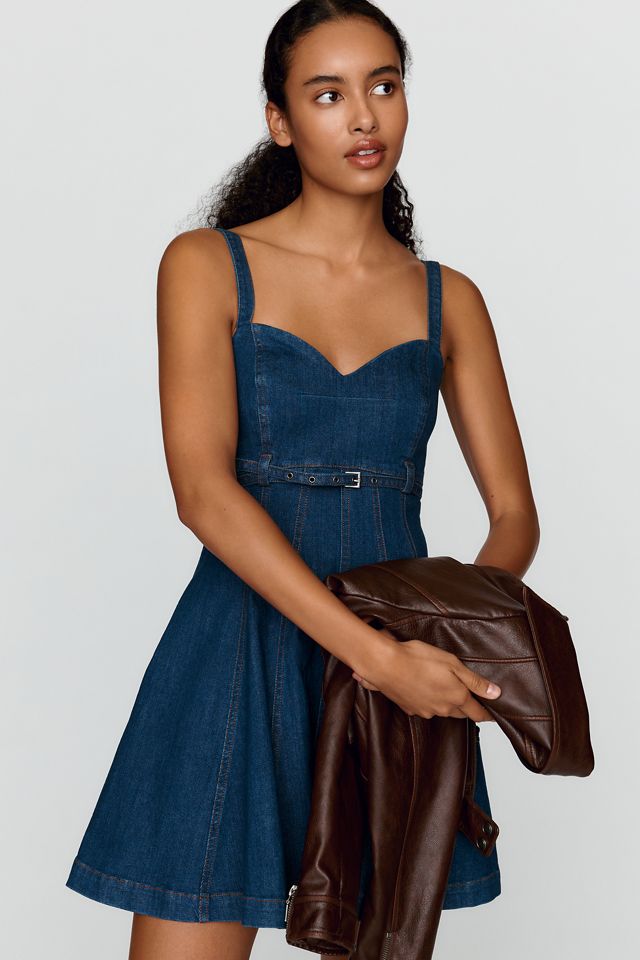 Pilcro Sweetheart Denim Romper #3