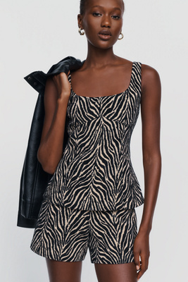 Saylor Zita Romper by Anthropologie