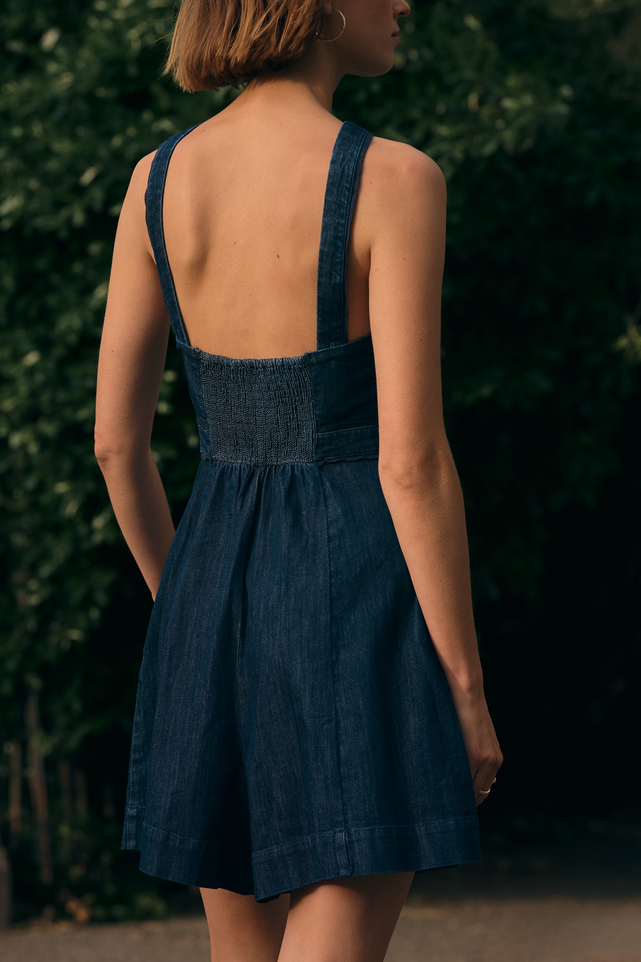 Maeve Halter Cutout Romper