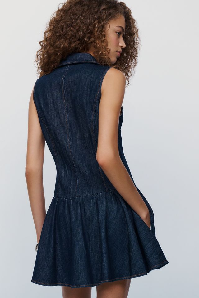 Pilcro Denim Skirty Playsuit #1