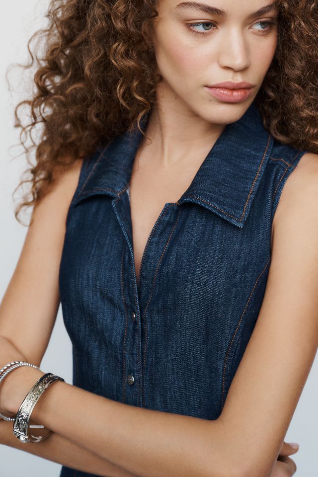 Pilcro Denim Skirty Playsuit #2