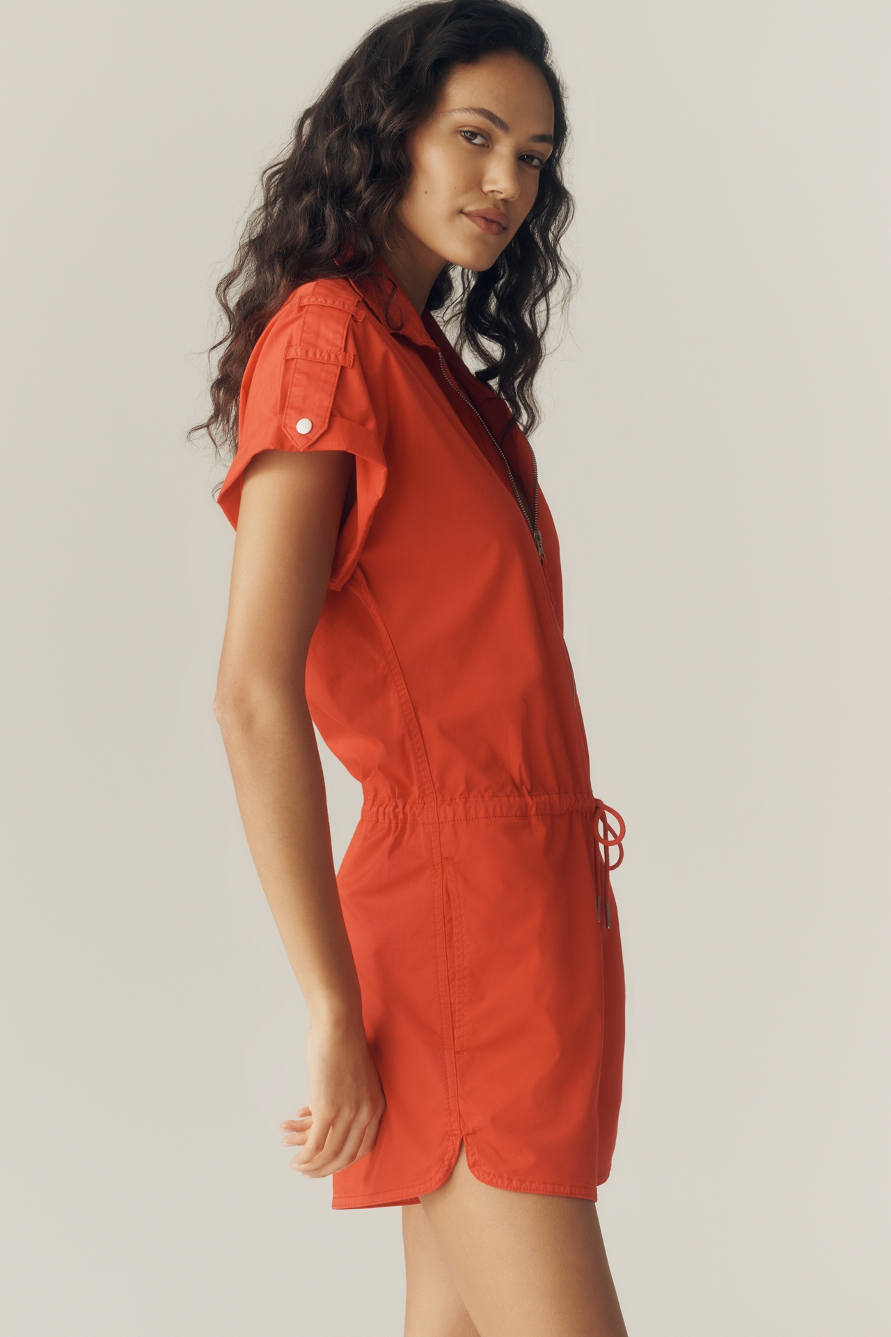 Pistola Meg Zip-Front Romper