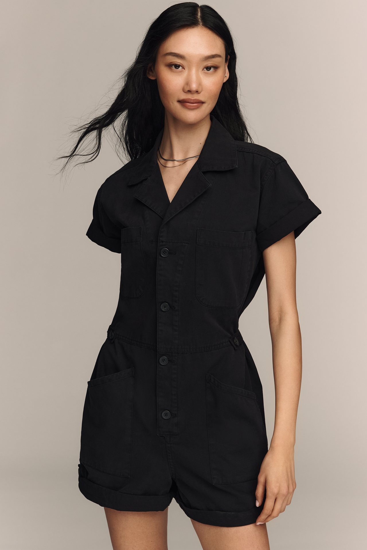 Pistola Parker Buttondown Romper