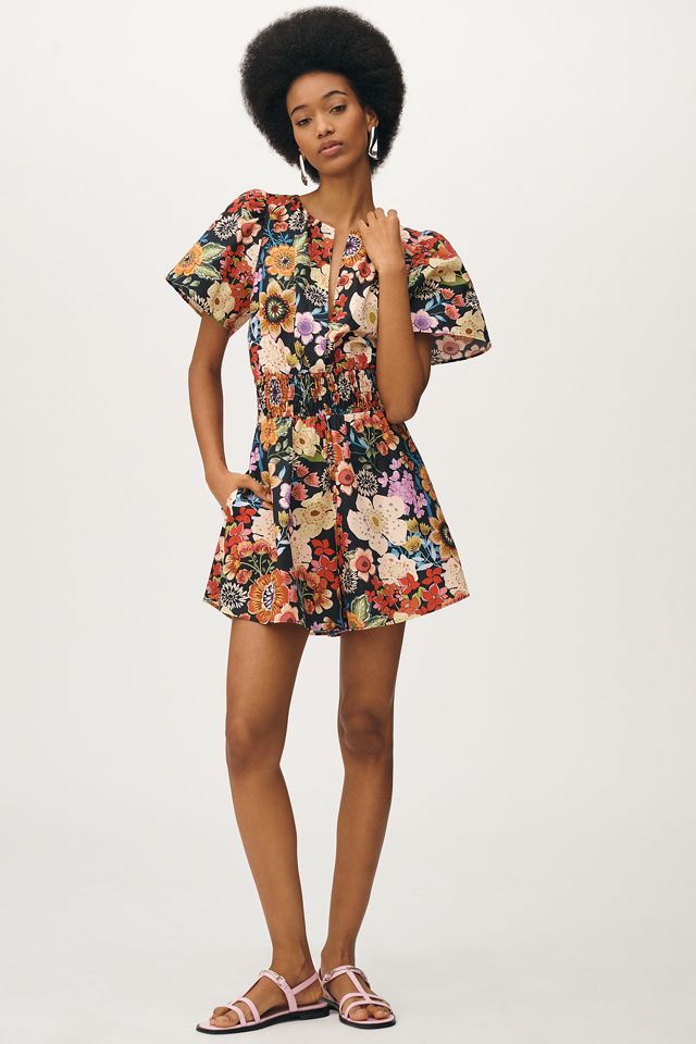 The Somerset Romper: Printed Poplin Edition
