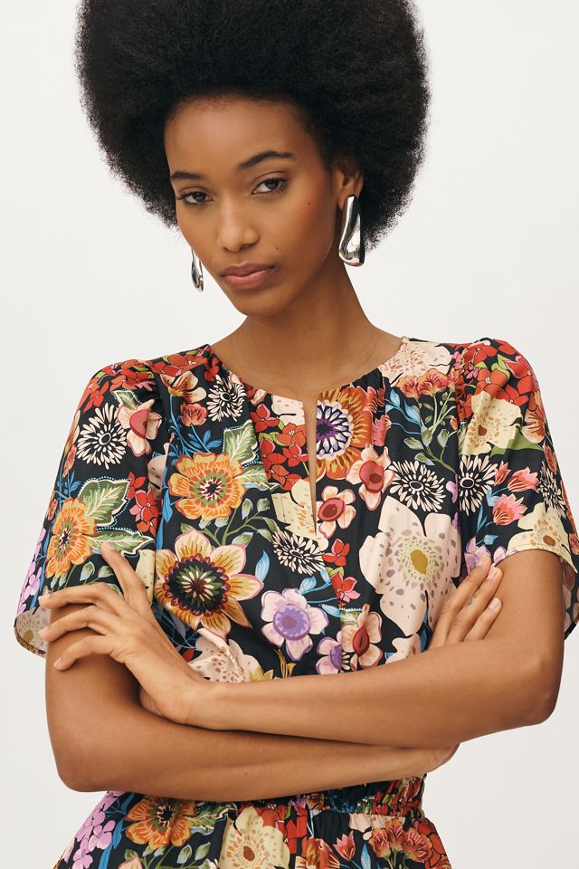The Somerset Romper: Printed Poplin Edition