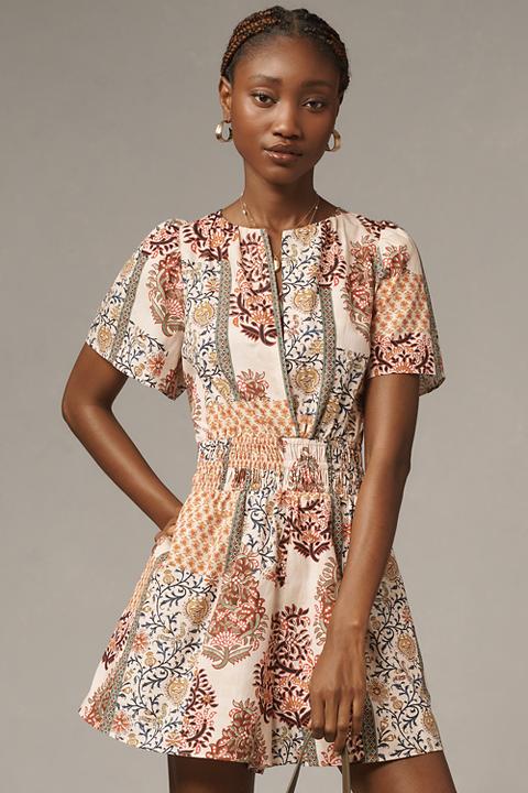 The Somerset Romper: Poplin Edition