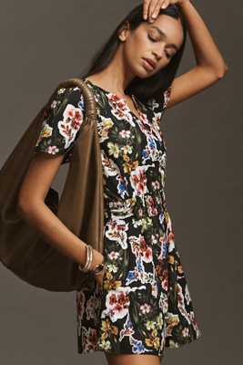 The Somerset Collection By Anthropologie The Somerset Poplin Romper In Black