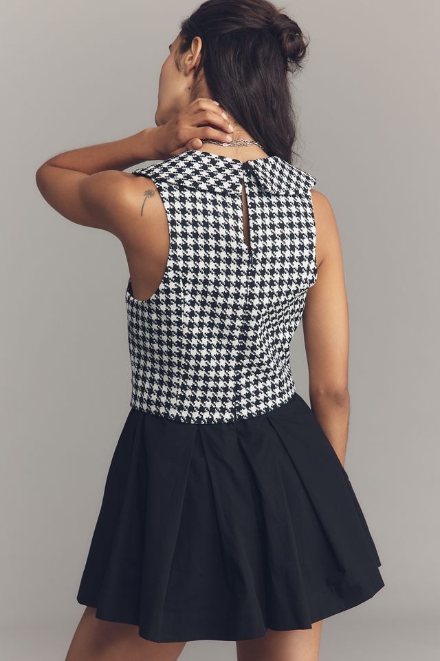 Maeve Sleeveless Collared Twofer Romper #2