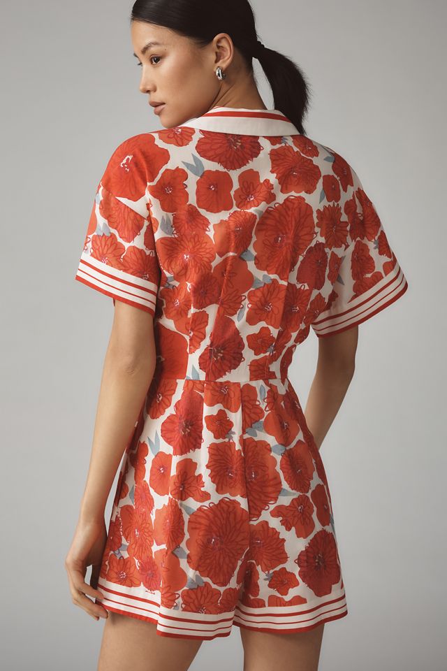 Hope for Flowers by Tracy Reese Shirtwaist Romper #1