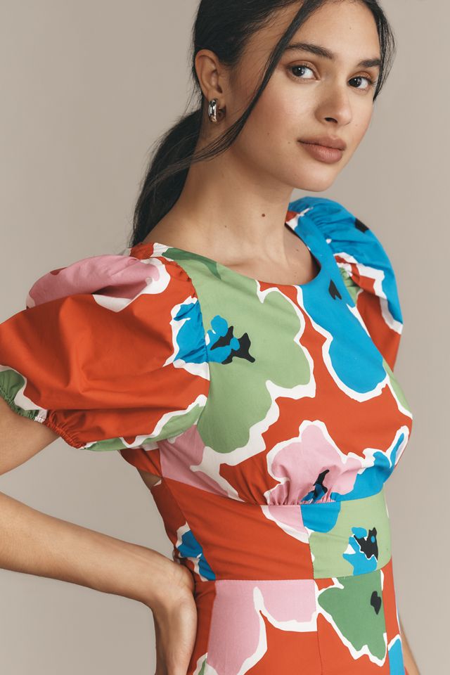 Plenty by Tracy Reese Puff-Sleeve Skirty Romper | Anthropologie