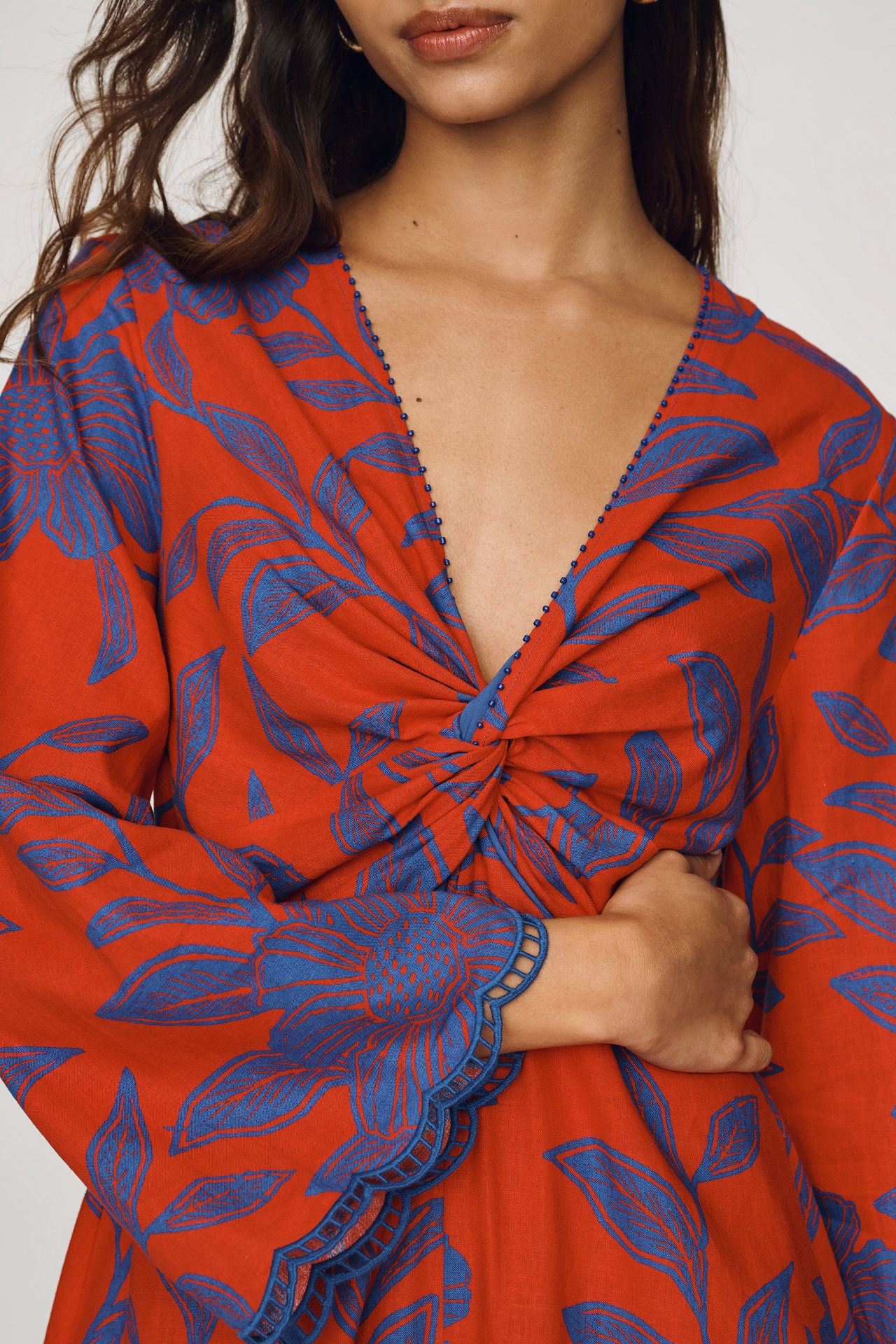 Farm Rio x Anthropologie Floral Romper