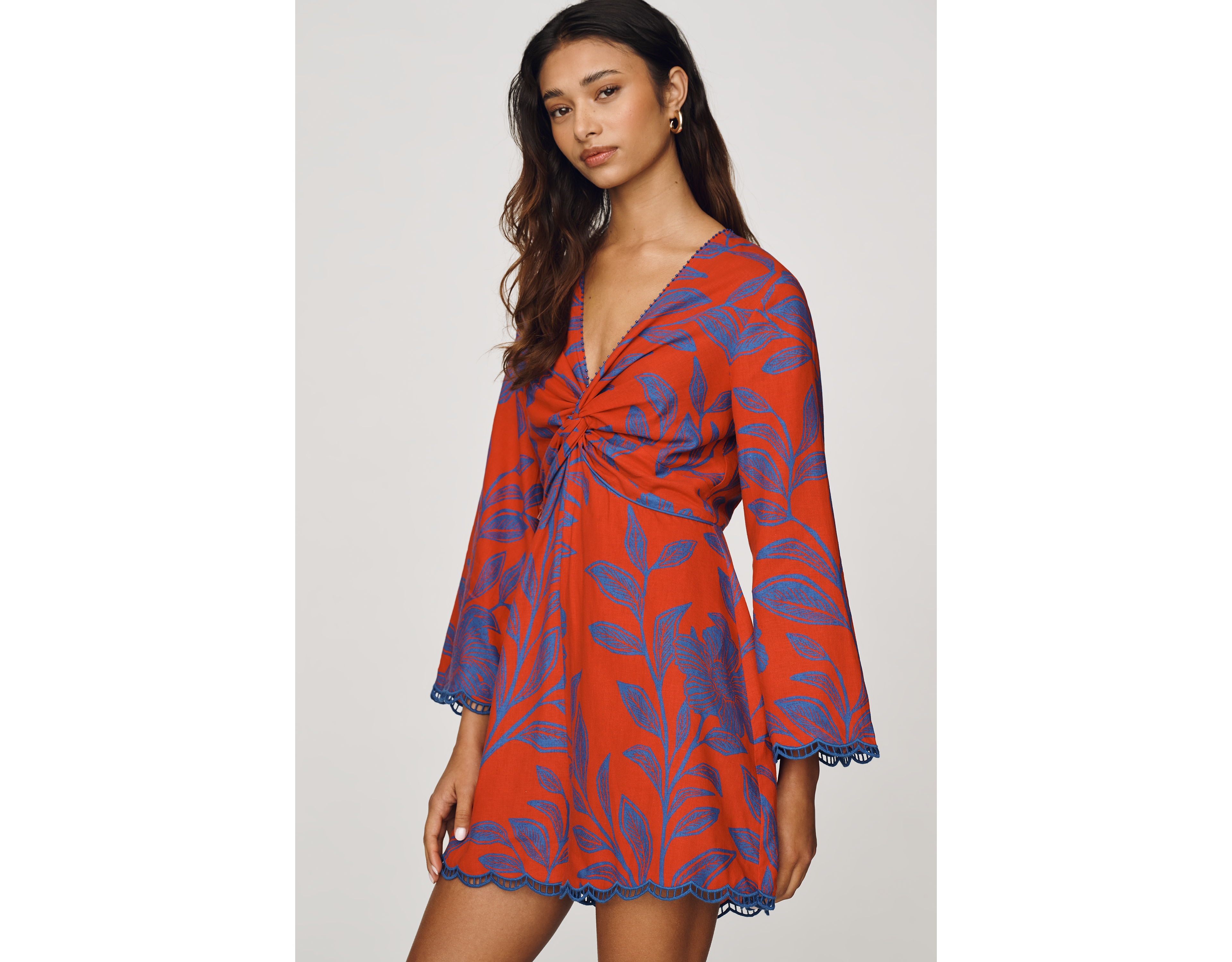 Farm Rio x Anthropologie Floral Romper