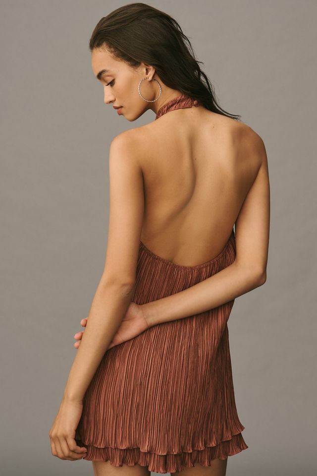 Tuta Intera Plissettata con Scollatura Halter By Anthropologie #2