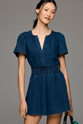 Somerset Romper: Denim Edition