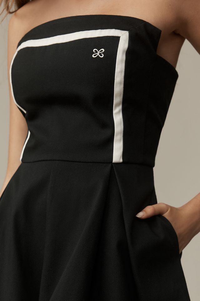 Maeve Strapless Cotton Romper #4