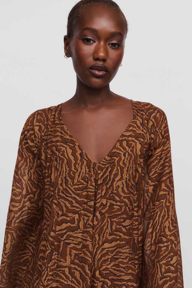 By Anthropologie Bell-Sleeve Romper #4