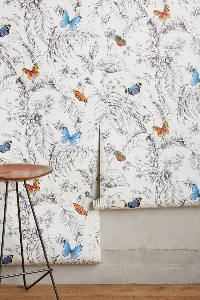 Papillon Wallpaper | AnthroLiving