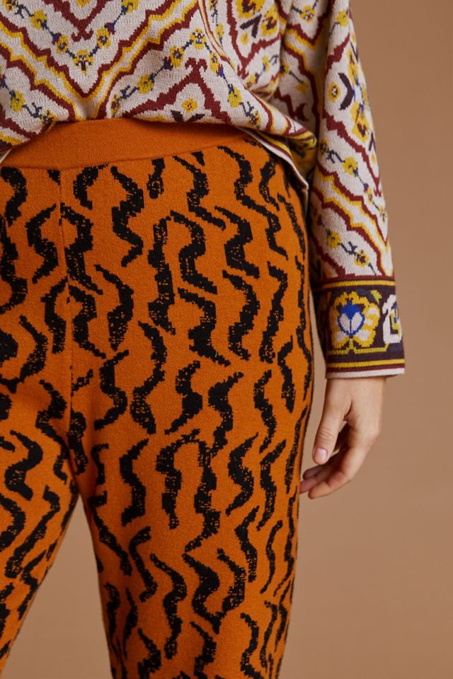 Contrast Sweater Pant Set #6