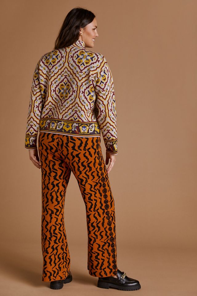 Contrast Sweater Pant Set #7
