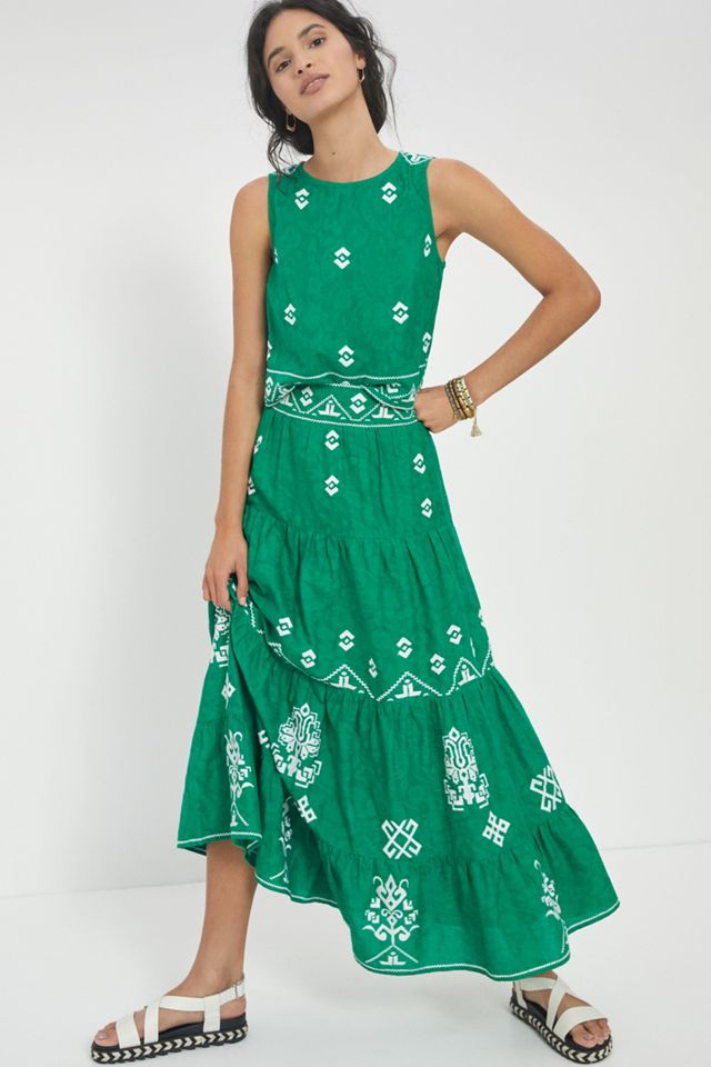 sachin and babi light blue dress Zara Embroidered Dresses for Women for sale main image 0