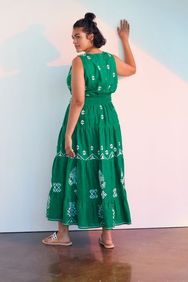 Mitra Embroidered Maxi Skirt #4